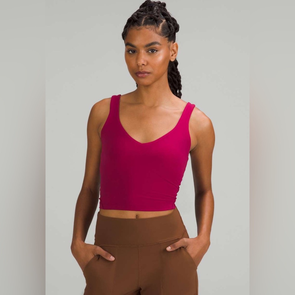 🌼Lululemon Align Tank Top size 8 Pomegranate POME